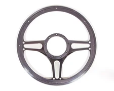 Billet Specialties Street Lite Steering Wheel Black