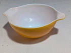 Vintage Pyrex Cinderella Orange Mixing Bowl 1 1/2 Quart 442 Tab Handles