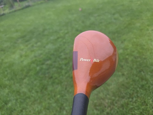 PowerBilt Citation One Persimmon Driver Dynamic Steel Shaft RH
