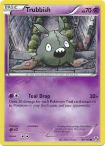 Trubbish - 65/135 - Common DMG, English Pokemon Plasma Storm