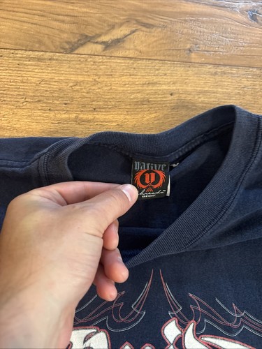 Vintage Y2K Native Threads PRIDE T-Shirt Navy - Herren Größe Large - Bild 5 von 11