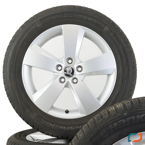 Original Skoda Scala Winterräder Winterreifen 16 Zoll 657601025J 195/60 R16 89H - Bild 2 von 10