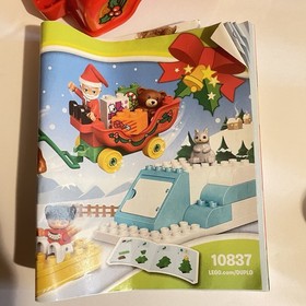 LEGO DUPLO 10837 Santa's Winter Holiday Complete Set (2017 Retired)