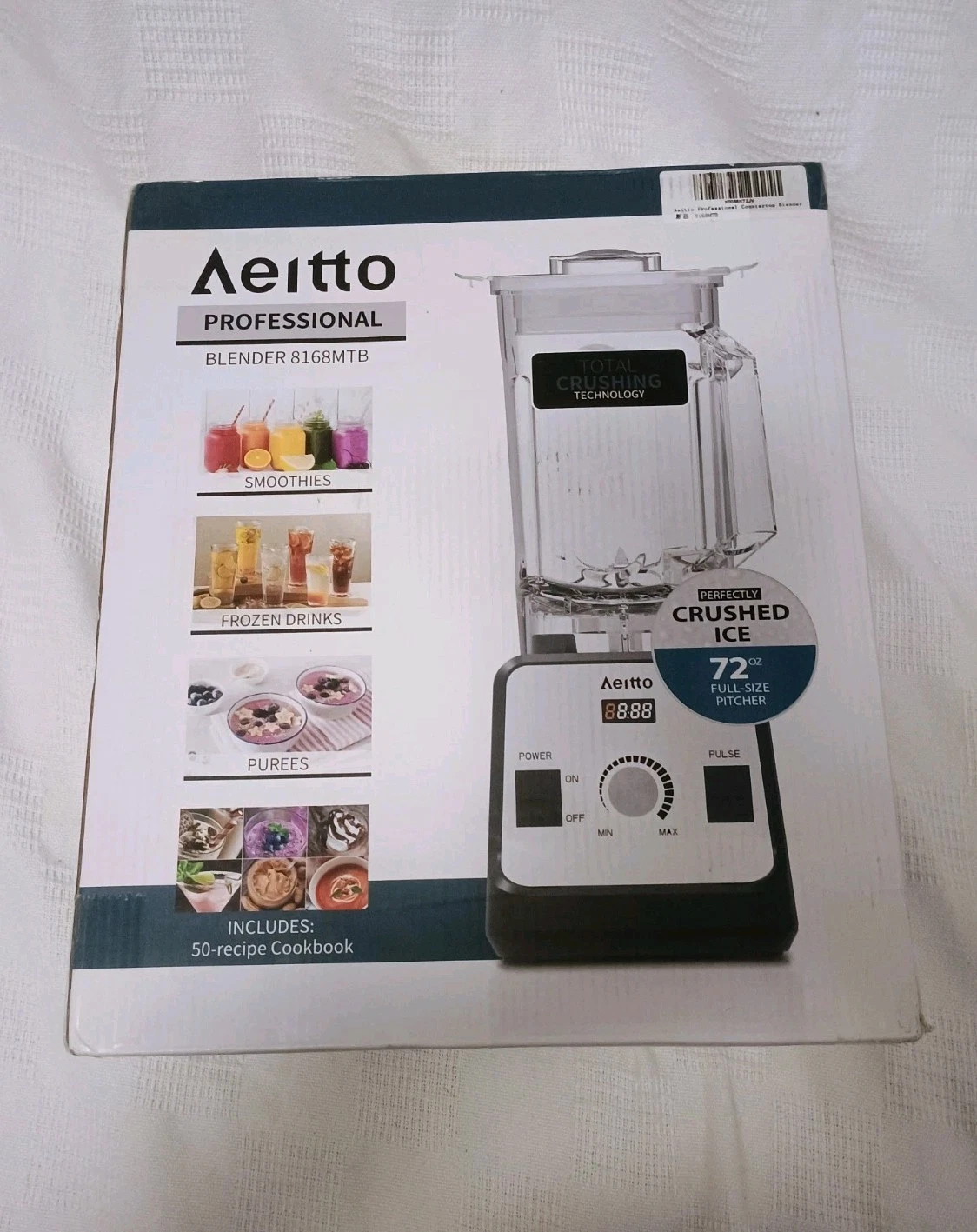 Aeitto Professional Blender Counter Top Unopen New In Box
Opens in a new window or tab