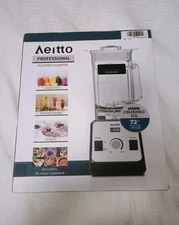 Aeitto Professional Blender 8168MTB 1450W 72oz Counter Top Unopen New In Box
