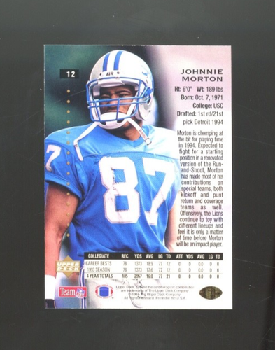 1994 Upper Deck SP Football, Base cards 1 to 200, You Pick, BB3 - Picture 16 of 72