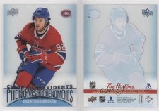 2018 Upper Deck Tim Hortons Collector's Series Clear Cut Phenoms Jonathan Drouin