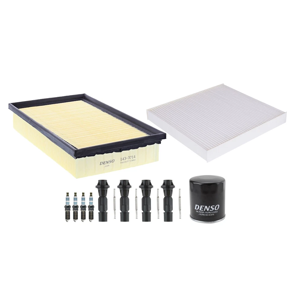 Kit de afinación Denso 4 bujías y botas Kit para Mazda 6 i 2,5 L L4 GAS 2009-2013 Foto 2 de 2