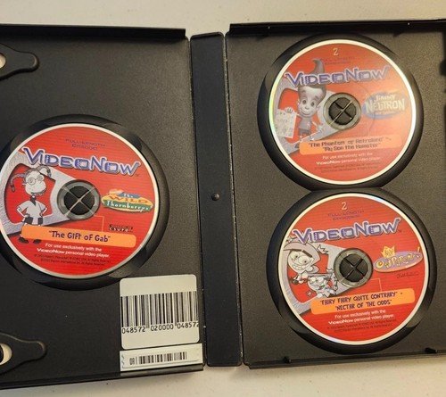 Lecteur vidéo personnel VideoNow Hasbro 2003 testé noir et blanc. 3 disques. - Photo 3 sur 5