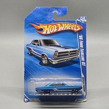 66 Ford Fairlane Gt 410 Blue Muscle Mania 2010 Hot Wheels