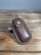 Leather Sheath with Belt Clip for Victorinox Swiss Army Knife (91mm - 93mm)