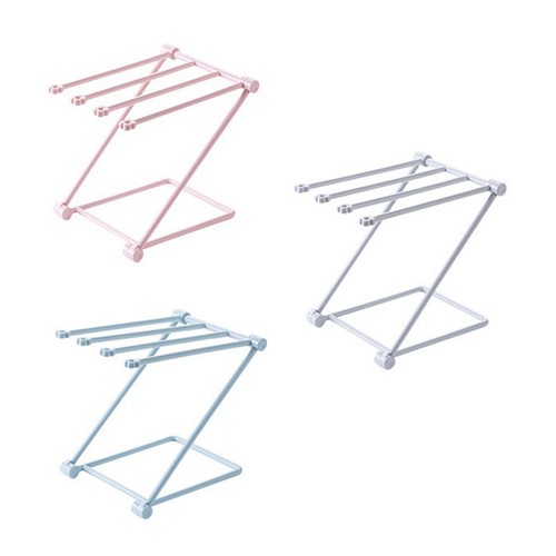 Geschirrspültuchhalter, Faltbarer Vertikaler Lappenständer, Küchenhandtuchs8511 - Afbeelding 1 van 8