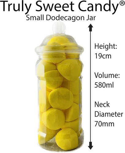 19 tarros dulces de plástico vacíos retro para recoger y mezclar, tienda de dulces victoriana, dulces - Imagen 8 de 9