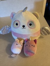 Squishmallow 5  Winona the Llama Pegacorn Plush Kellytoy Claire  s Glitter Wings