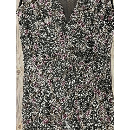 Lara Designs Beaded Cocktail Dress SIZE 6 Prom Homecoming Formal Mini - Picture 8 of 12