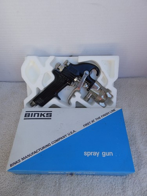 #ad BINKS MODEL 18 Pressure Paint Spray Gun Only $149.95