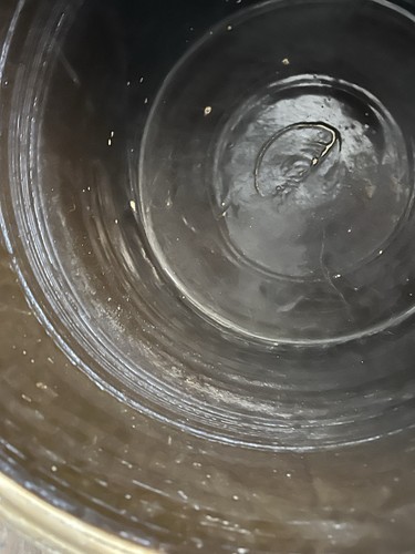 Bee Sting Antique Salt Glaze Stoneware Crock 4 Gallon Handles Light Chips - Picture 21 of 24