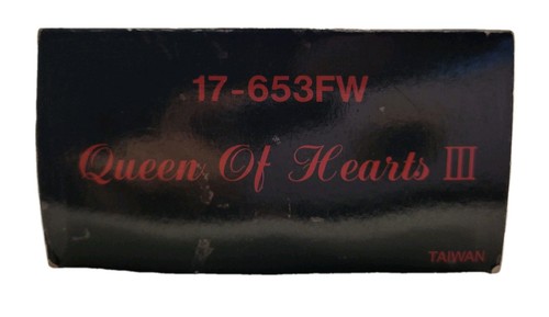 FROST CUTLERY "QUEEN OF HEARTS III"  WOOD HANDLE DAGGER W/ SHEATH & BOX EC LN - Picture 10 of 13