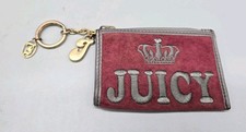 Juicy Couture Y2K Vintage Coin Purse Wallet Velvet