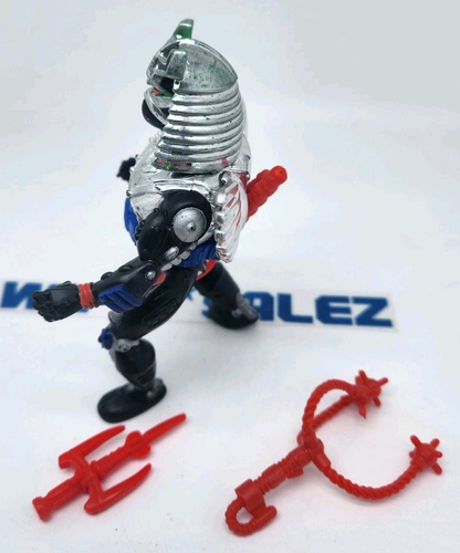 TMNT Ninja Turtles Chrome Dome 5" Figur Playmates 5136 1991 - Bild 4 von 4