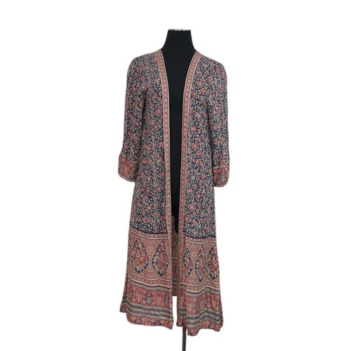 Spell Robe Kimono OS Free Size Jasmine Midi Length Sleeve Cardi Boho Dress - Picture 2 of 7