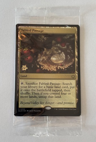 Fabled Passage 252 - Magic the Gathering Bloomburrow - Prerelease - SEALED FOIL - Bild 1 von 2