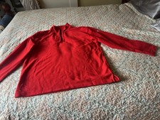 Apple Shirt Mens Large Shirt Employee Work Uniform Mock Neck Long Sleeve