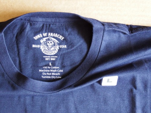 Sons Of Anarchy SAMCRO Logo 2014 Shirt Large Official Merch Neu Nie Getragen SOA - Bild 5 von 9