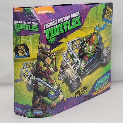 Leonardo's Patrol Buggy Playmates Nickelodeon TMNT 2012 Vehículo 2014 Tortugas - Imagen 3 de 14