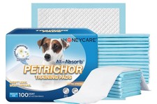 All-Absorb, Large 22" x 23", 100 Count, Dog and Puppy Training Pads, Ultra Ab...