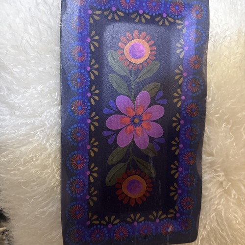 Natural Life Hand-painted   Bohemian Tray - Bild 2 von 5