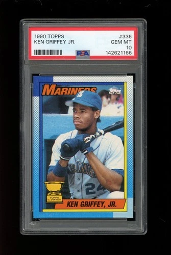 1990 Topps #336 Ken Griffey Jr. Seattle Mariners PSA 10 GEM MINT