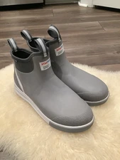Men’s Xtratuf Boots Size 14 Pro Lite Gray Sport Fishing Waterproof