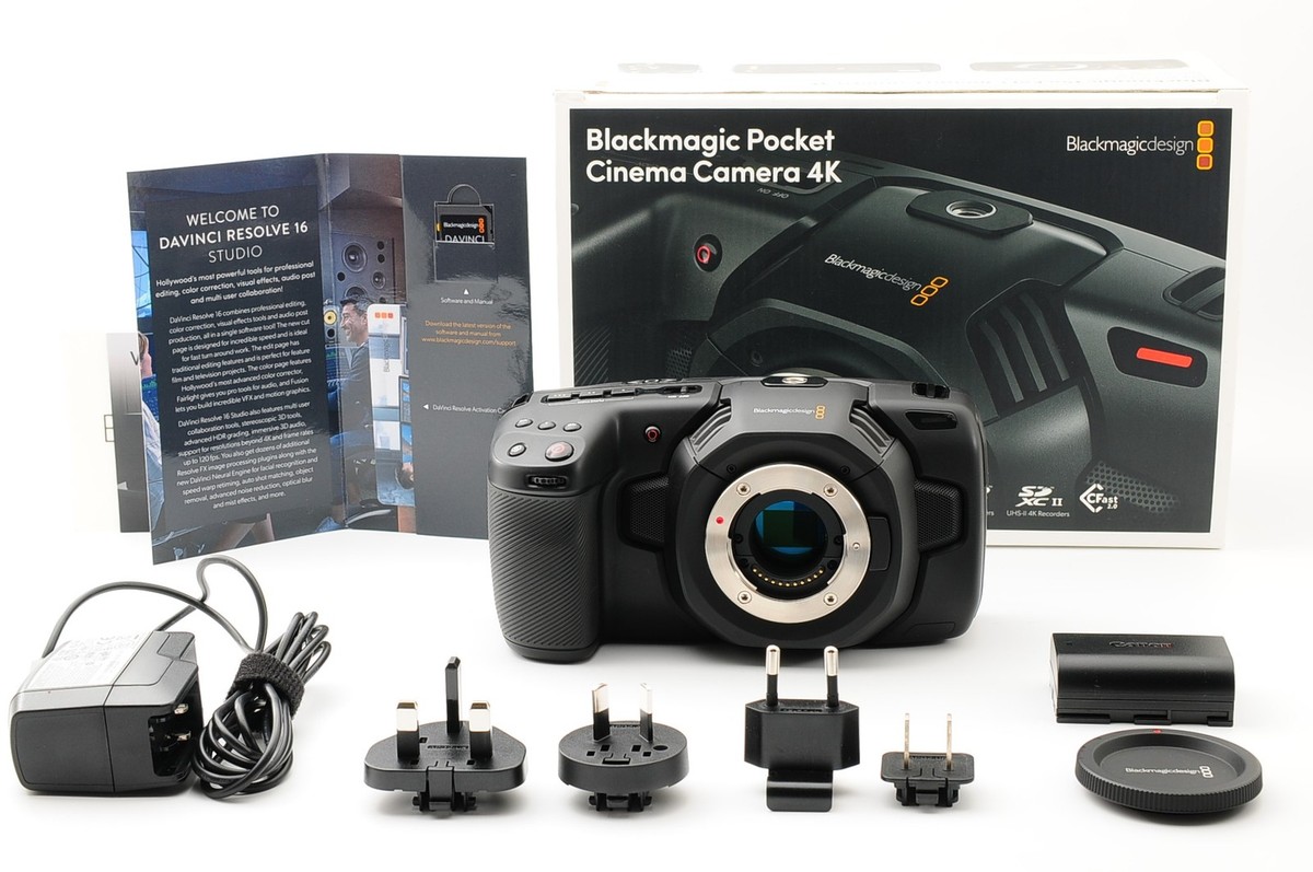 ビデオカメラ Blackmagic Design Pocket Camera 4K #8928 Amazon.com : Blackmagic Design Pocket Cinema Camera 4K