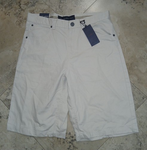 Paper Denim Cloth PD&C Classic Fit Shorts Mens 32 Khaki Tan New - Picture 5 of 8