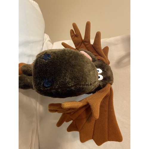 Large Plush 12" Chewie Moose Standing 1983 Dakin Plush Stuff Animal Weighted - Picture 12 of 14