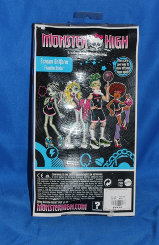 2010 Monster High Frankie Scream Uniform NIB-Box in poor shape - Bild 4 von 5