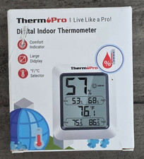 ThermoPro TP50W Digital Indoor Hygrometer Thermometer Room Temperature Humidity