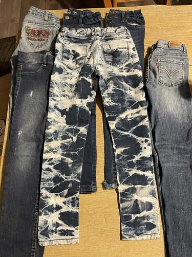 Jugend Mädchen Gr. 8 Slim Skinny Stretch Jeans Levi Place Wonder Nation Route 67 - Bild 2 von 18