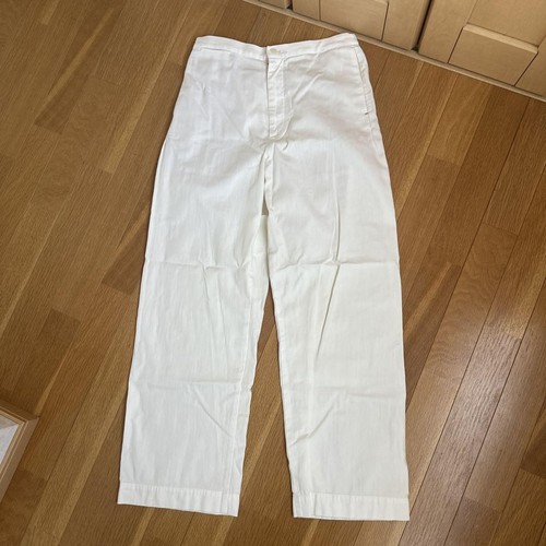 Pantalon facile en denim Uniqlo Ines M économies bleu coton occasion taille 33 cm