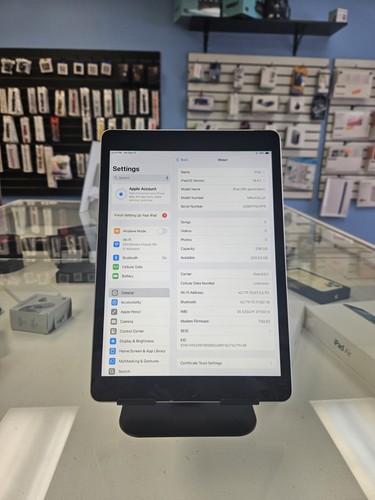 Apple iPad (9.ª generación) A2603 256 GB, Wi-Fi + 4G, 10,2 pulgadas - plateado - Imagen 4 de 7