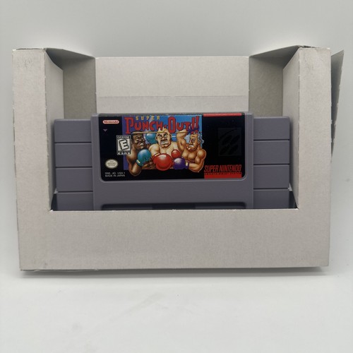 Super Punch-Out Super Nintendo SNES Original Box & Manual - Picture 7 of 10