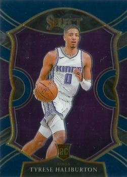 2020-21 Panini Select #72 Tyrese Haliburton Blue