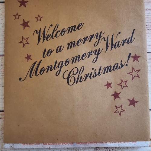 Montgomery Ward Christmas Catalog 1985 Original Wrapper Vintage 1980s Toys - Bild 3 von 17