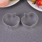 3pcs DIY Aluminum Alloy Cookie Moulds Halloween Style Biscuit Mold DIY Baking