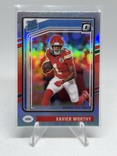 2024 Donruss Optic Xavier Worthy Holo Rated Rookie #300 Chiefs