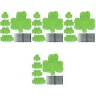  4 Count Garden Decor Outdoor Accessories for Festive Lamp Shamrock
