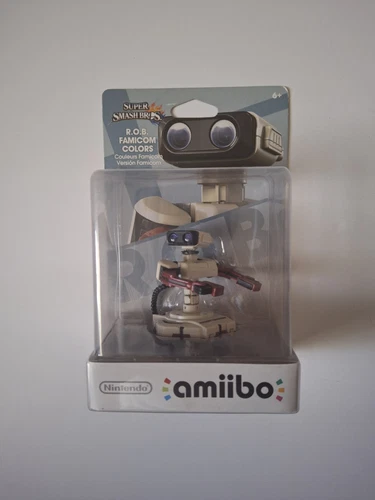 Amiibo Super Smash Bros R.O.B Famicom Colors Nintendo WiiU