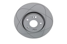 2x ATE PowerDisc Bremsscheiben Vorne für RENAULT LAGUNA II Grandtour