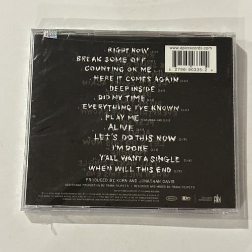 KORN - Take a Look in the Mirror 2003 CD Bonus Track w/ Booklet - NEW & SEALED - Foto 2 di 3
